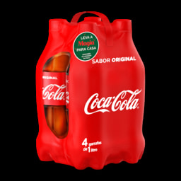 Refrigerante com Gás Coca-Cola Regular