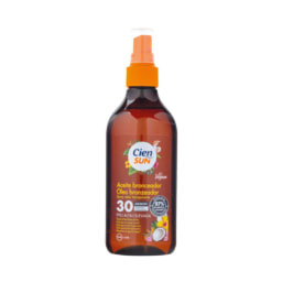 Cien® Óleo Solar em Spray com Aroma a Coco FPS30/20