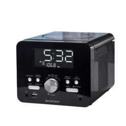 Silvercrest® Despertador com Rádio e Leitor de CD