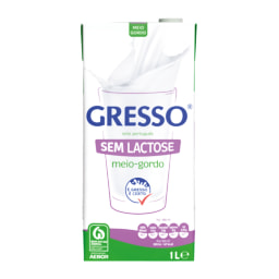 Gresso Leite Meio-gordo sem Lactose