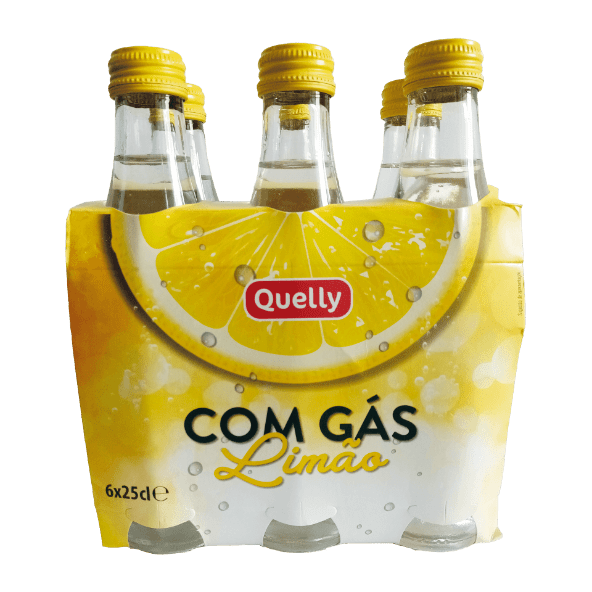 QUELLY® - Água Com Gás Sabor a Limão