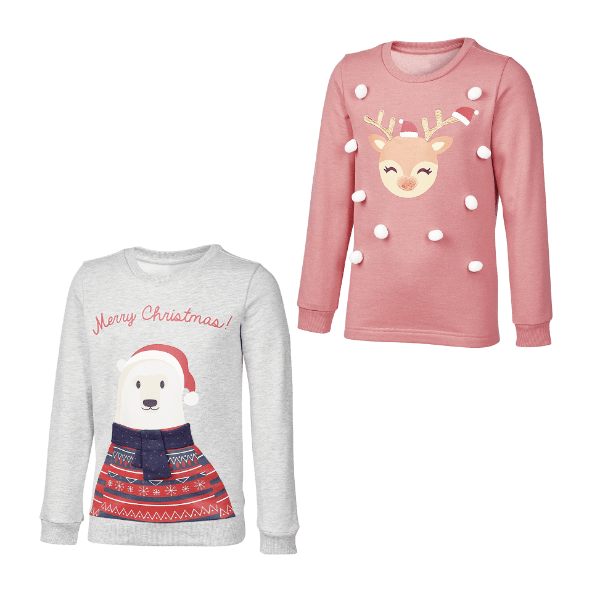 Pocopiano® Sweatshirt de Natal para Criança