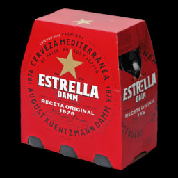 Estrella Damm Cerveja com Álcool