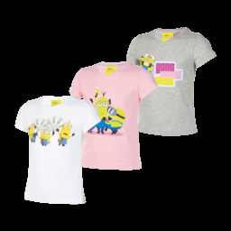 T-shirt Minions para Menina