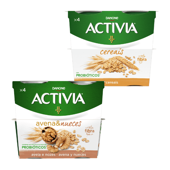 Activia Iogurte Aveia + Nozes/ Cereais