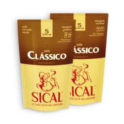 SICAL® Café 5 Estrelas Moagem Normal / Grossa