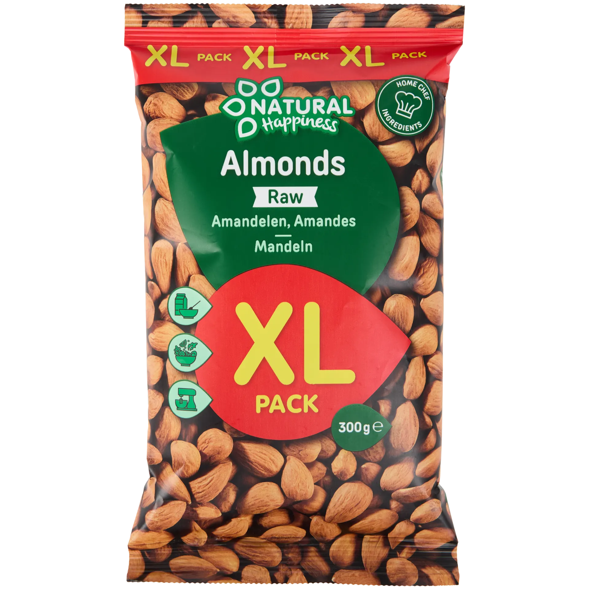 Amêndoas Natural Happiness Embalagem XL
