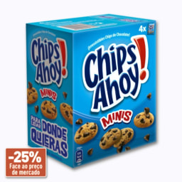 Biscoitos Mini Chips Ahoy!