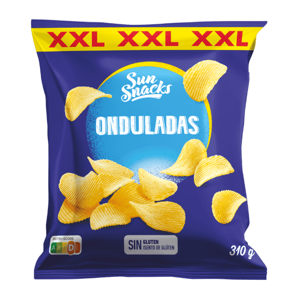 SUN SNACKS® - Batatas Fritas Onduladas