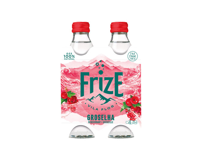 Frize® Água com Gás de Ananás/ Groselha/ Tangerina