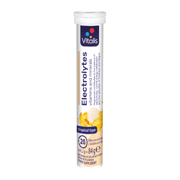 Vitalis® - Eletrólitos Efervescentes