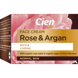Cien® Creme de Rosto Rose & Argan