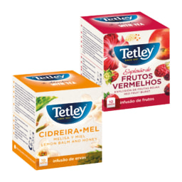 Tetley - Chá de Cidreira e Mel/ Frutos Vermelhos