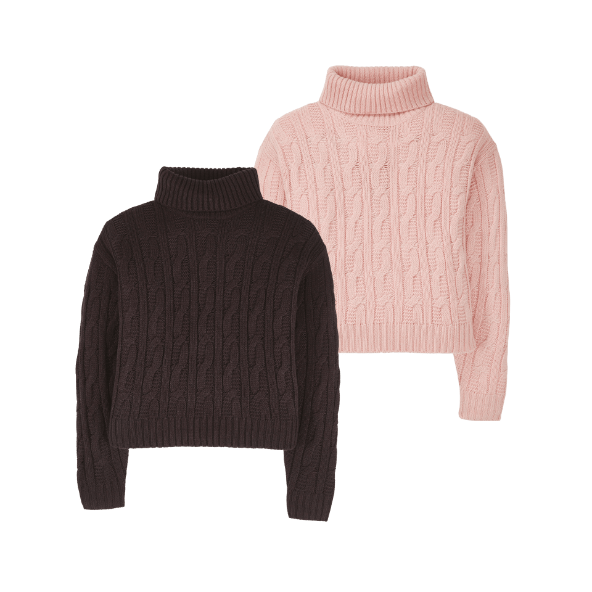 UP2FASHION® - Camisola de Malha Grossa