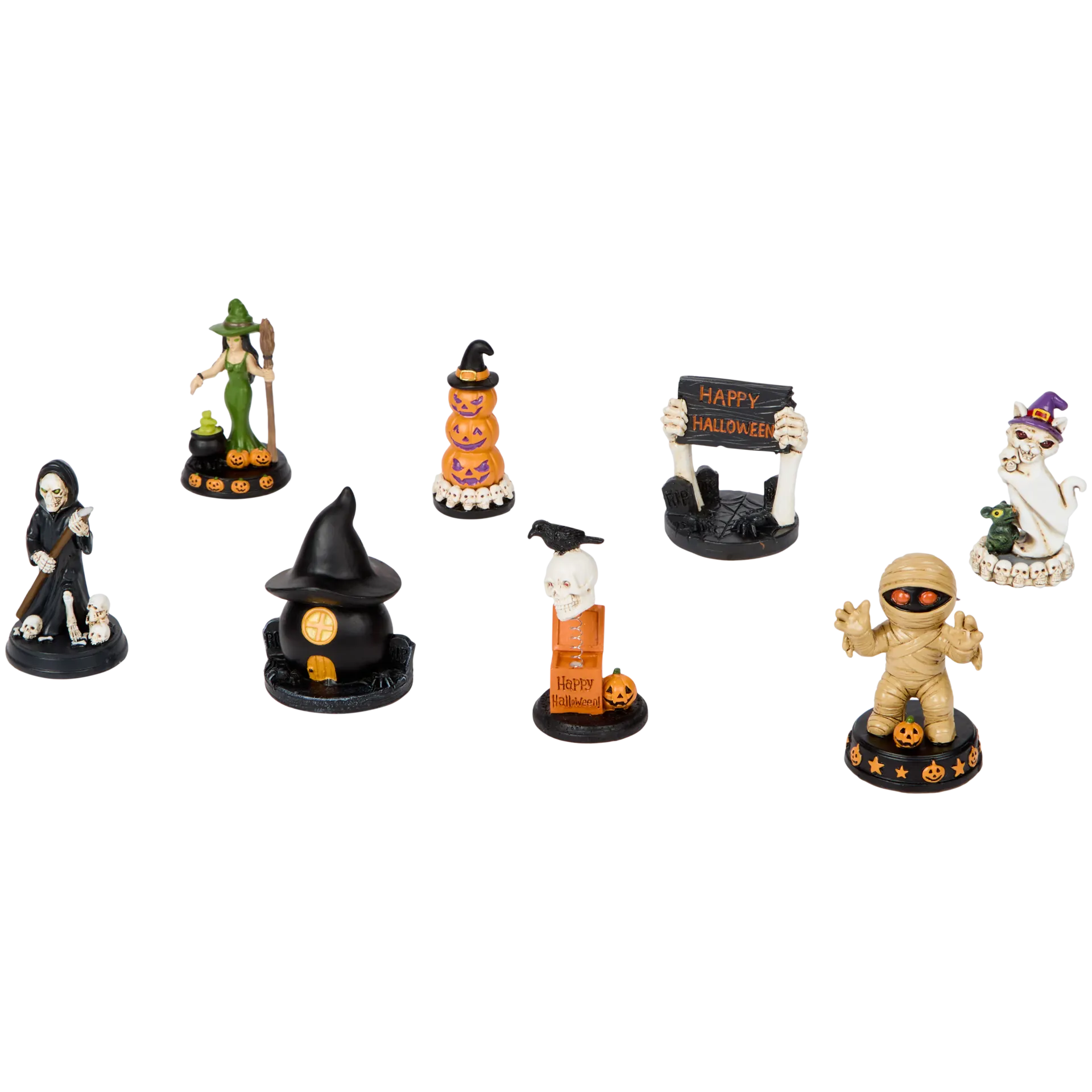 Conjunto de figuras de Halloween