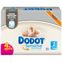DODOT® Dodot Sensitive Recém Nascido 3-6 KG