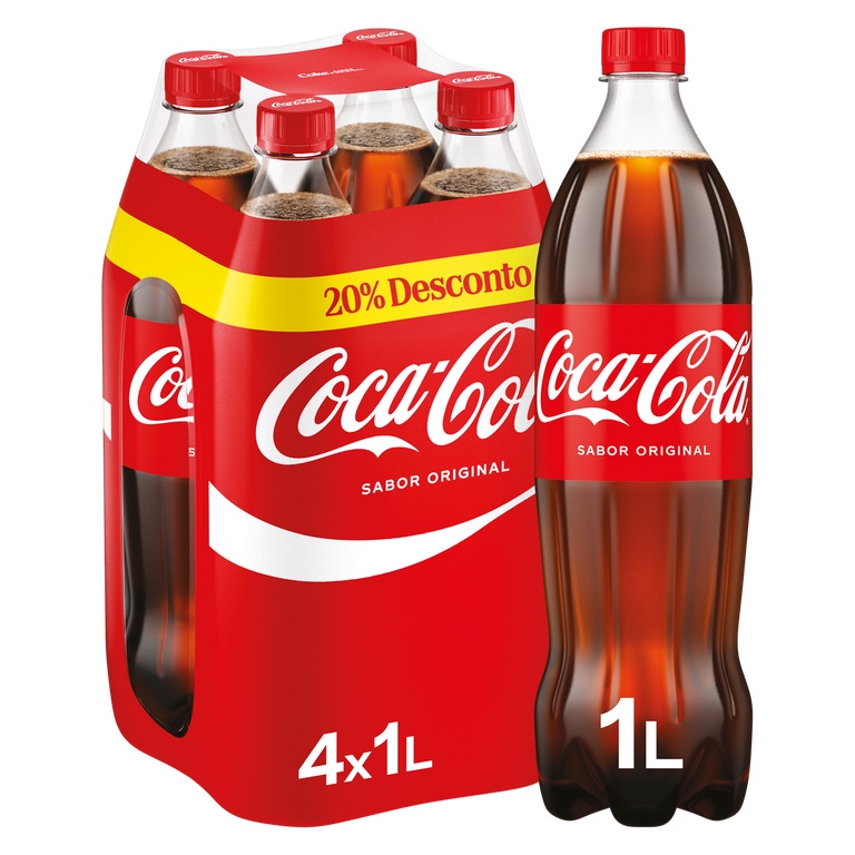 COCA-COLA - Refrigerante com Gás