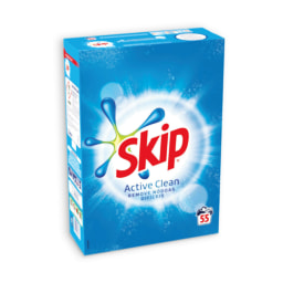 SKIP® Detergente em Pó Active Clean 55 Doses