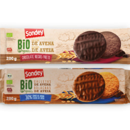 SONDEY® Bolachas de Aveia com Chocolate Bio