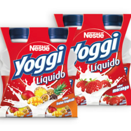 YOGGI® Iogurte Líquido Morango / Frutos Tropicais