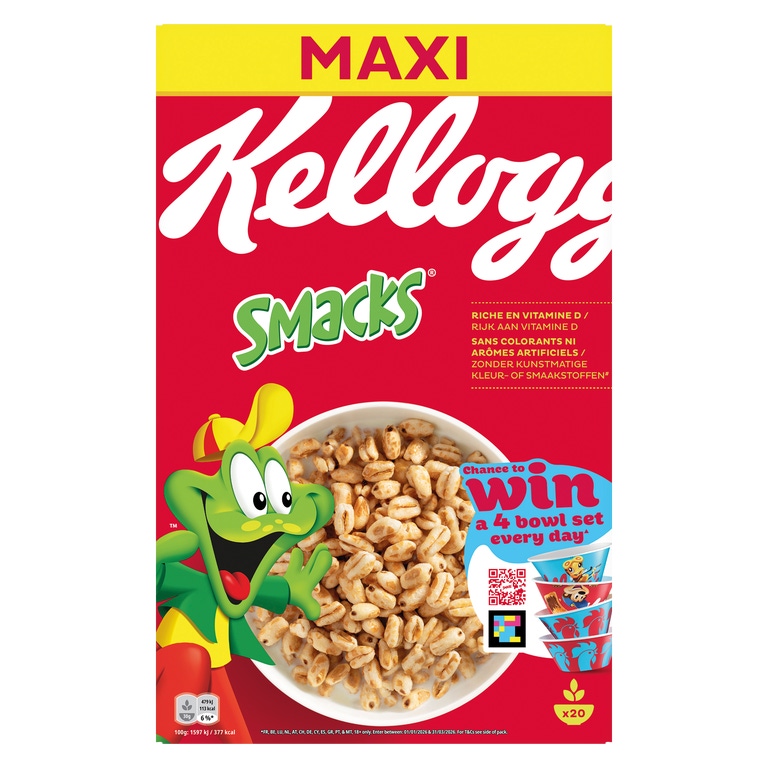 KELLOGG`S - Cereais Smacks