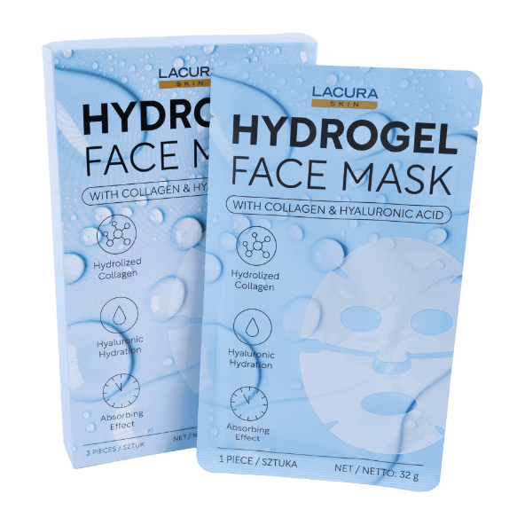 LACURA® - Máscaras Faciais de Hidrogel