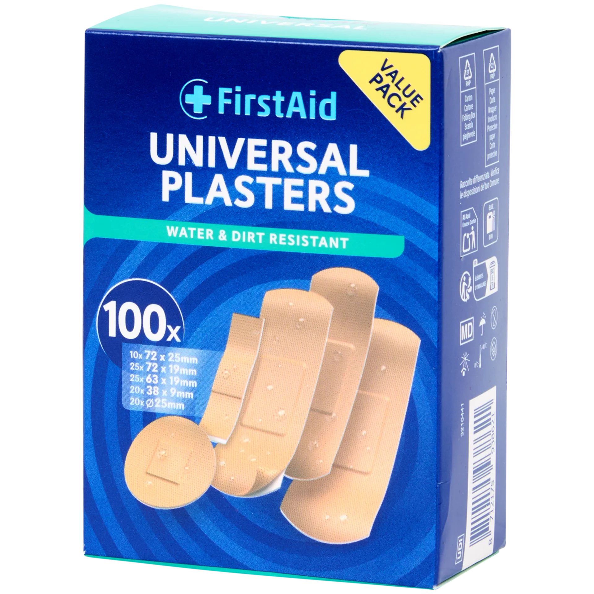 Pensos rápidos universais First Aid