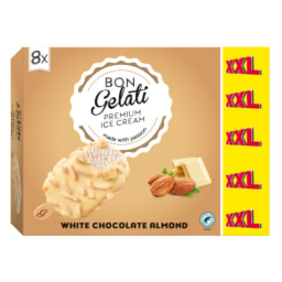 Bon Gelati® Gelado Chocolate Branco Amêndoa