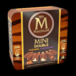 Gelado Mini Double Caramelo e Chocolate Magnum