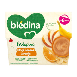 Blédina - Tacinhas Frutapura Maça Banana Laranja