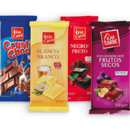 Tabletes de chocolate selecionadas FIN CARRÉ®