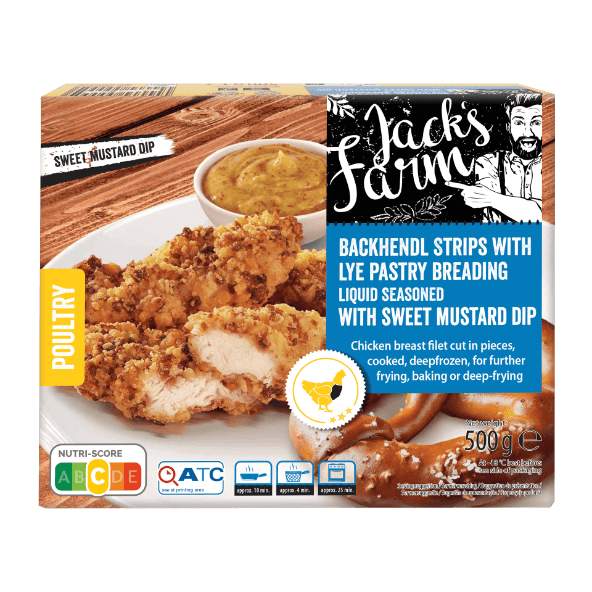 Jack's Farm® - Tiras de Frango Panadas