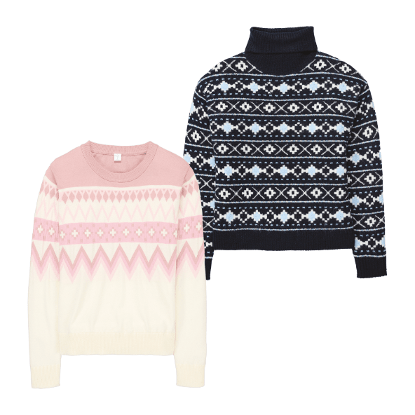 UP2FASHION® - Camisola Jacquard