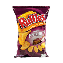 Ruffles®  Batatas Fritas de Presunto