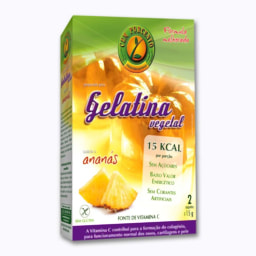 Gelatina Vegetal com Sabor a Ananás