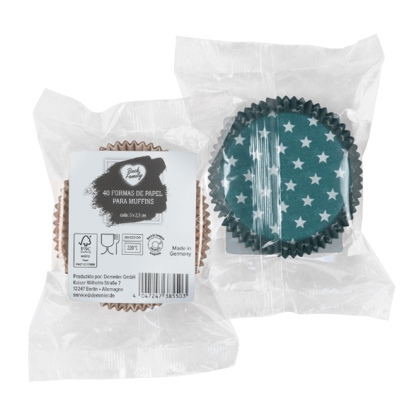 Back Family® - Formas de Papel para Muffins