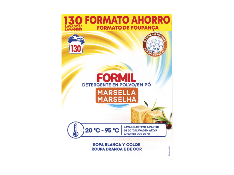 Detergente em Pó Marselha 130 Doses