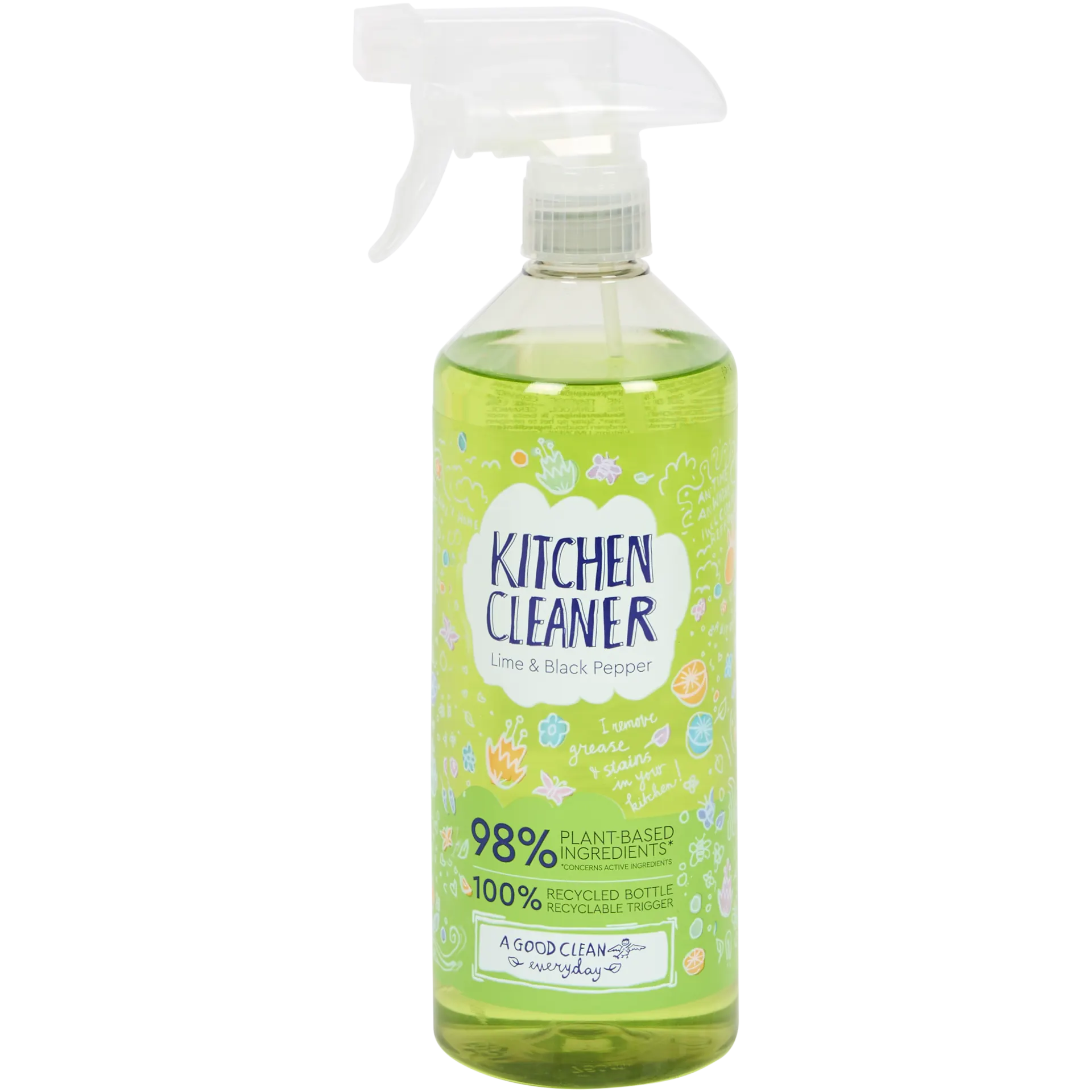 Detergente para cozinha A Good Clean Lima e Pimenta Preta