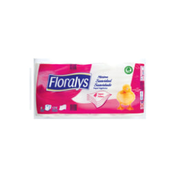 Floralys® Papel Higiénico 4 Folhas