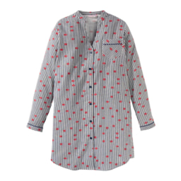 Esmara Lingerie® Camisa de Dormir em Flanela para Senhora