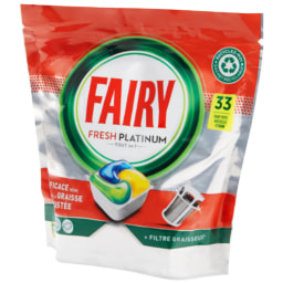 Cápsulas para louça Fairy Fresh Platinum
