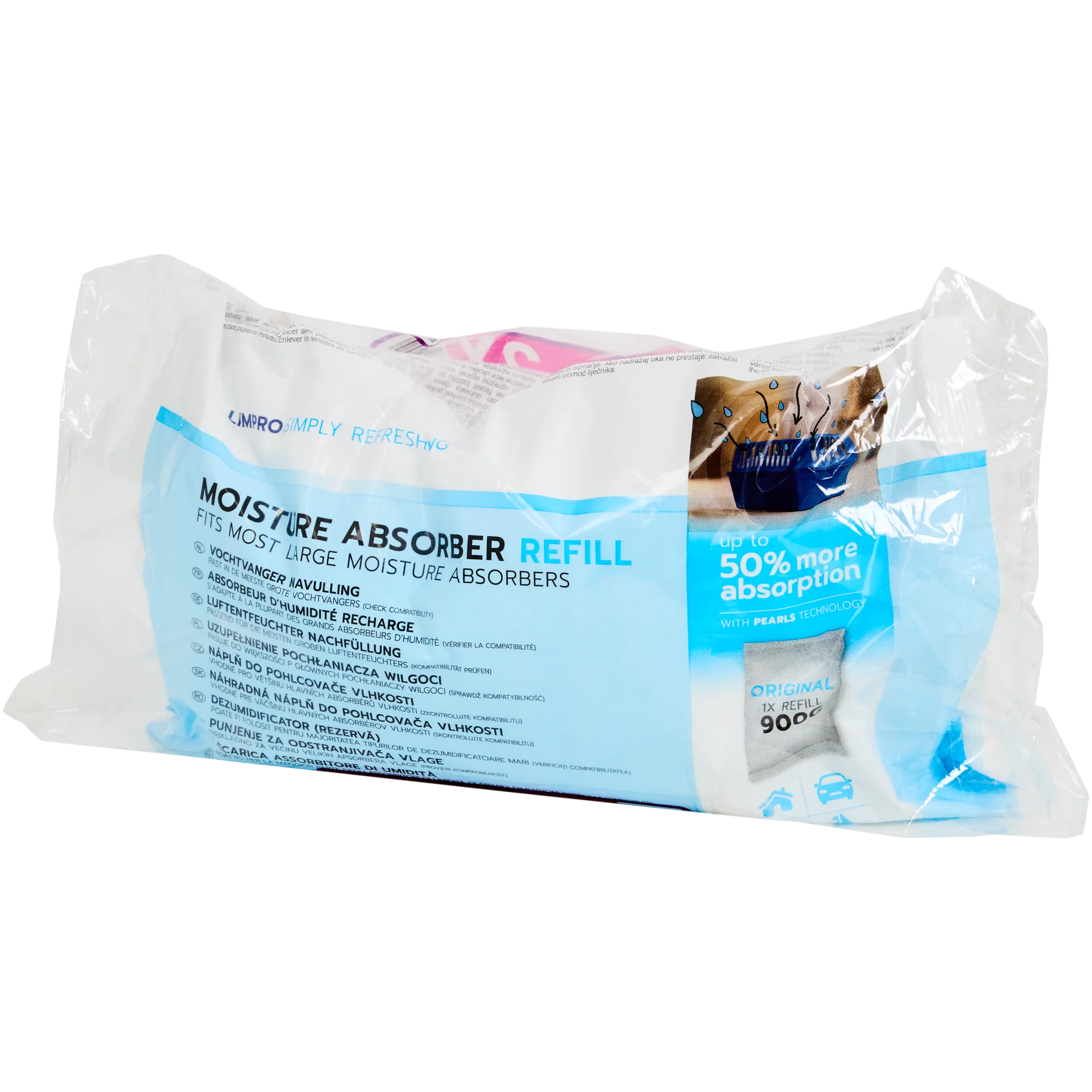 Recarga de absorvente de humidade Limpro
