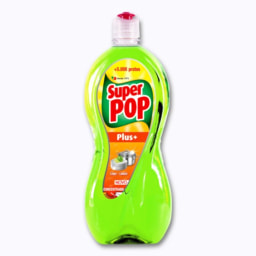 Super Pop Plus Detergente Limão Verde