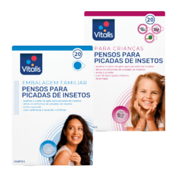 Vitalis® - Pensos para Picadas de Insetos