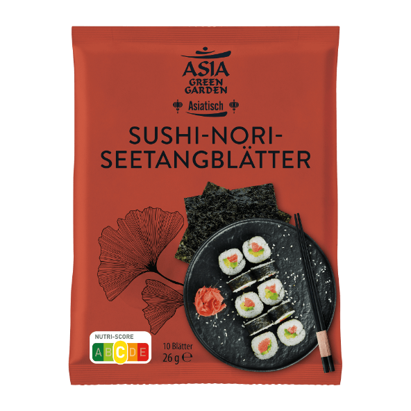 Asia Green Garden® - Folhas de Algas para Sushi