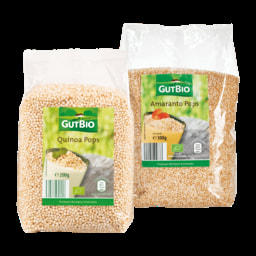 Gut Bio® Amaranto/ Quinoa Pops Biológico