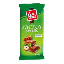 Fin Carré® Chocolate de Leite com Avelãs