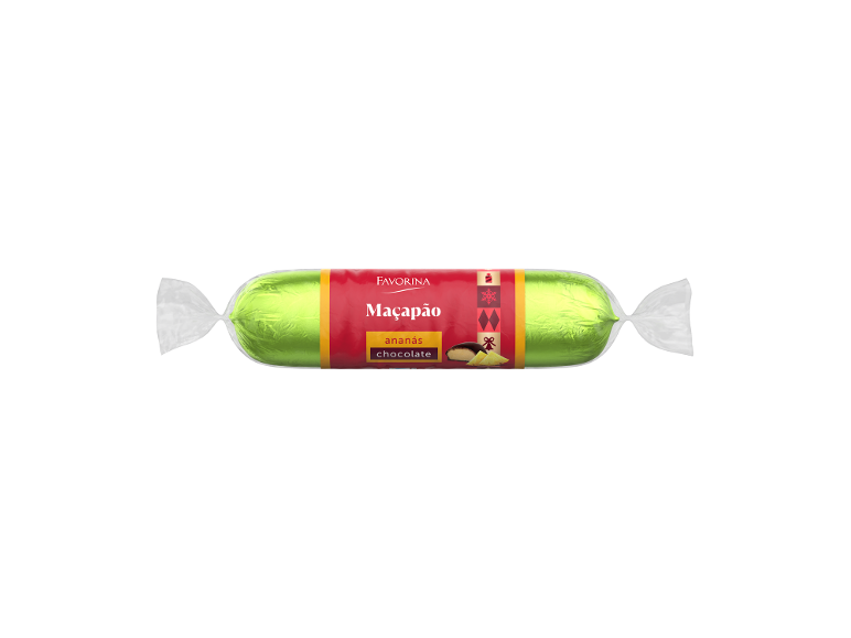 Maçapão com Chocolate