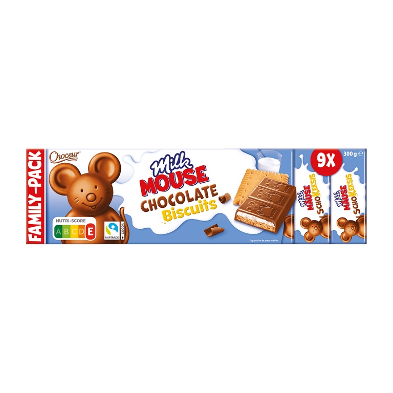 CHOCEUR® - Snack de Chocolate Ratinho