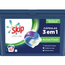 Skip® Cápsulas Tripla Ação Active Clean/ Fresh